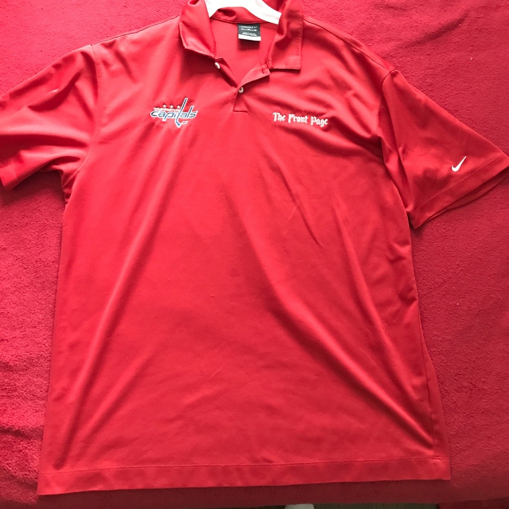Washington Capitals Nike Golf Polo